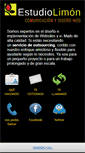 Mobile Screenshot of estudiolimon.com.ar